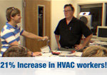 21% increase in HVAC workers will be needed in coming years