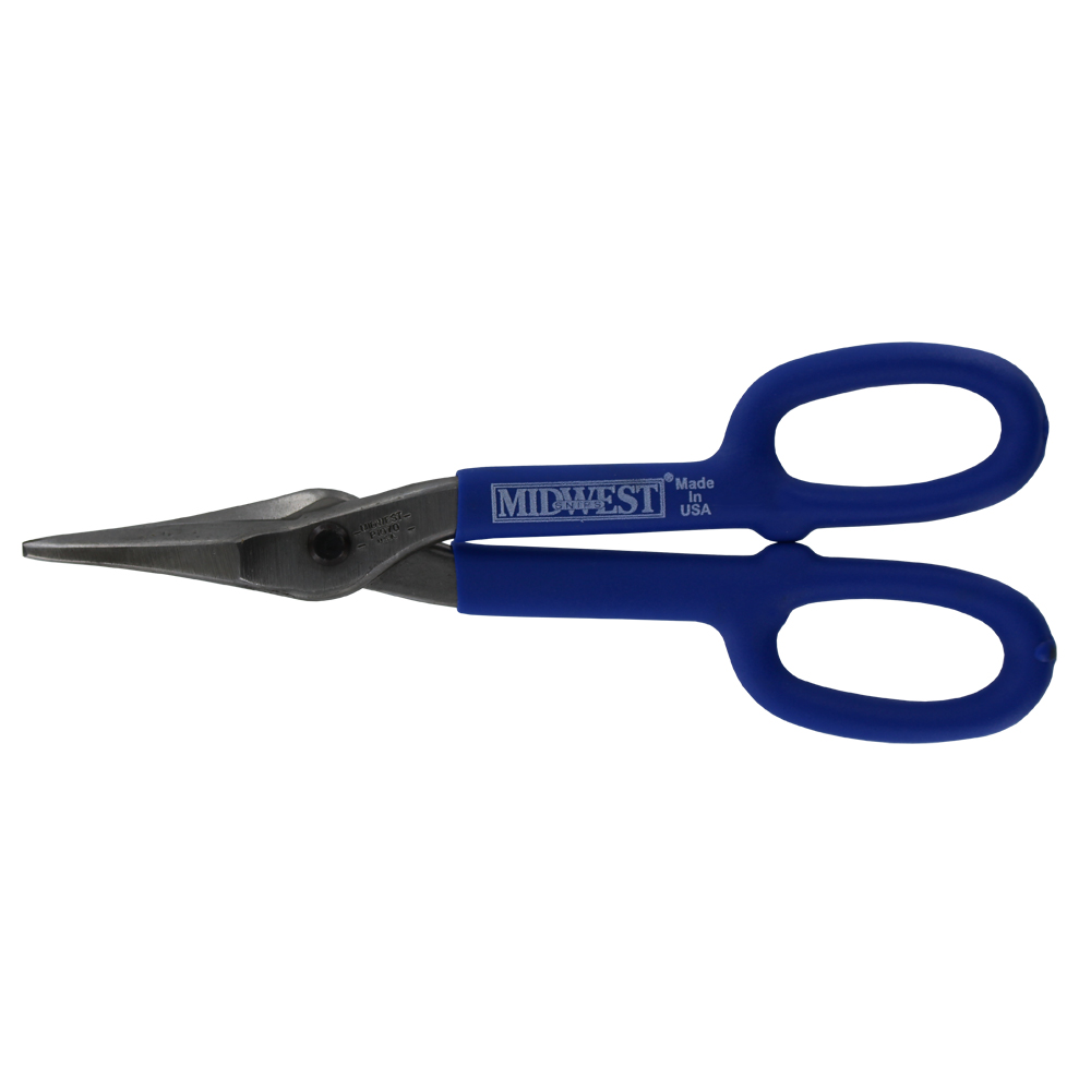 Midwest MWT-SS6510L Left Stainless Steel Cutting Offset Aviation Snips 