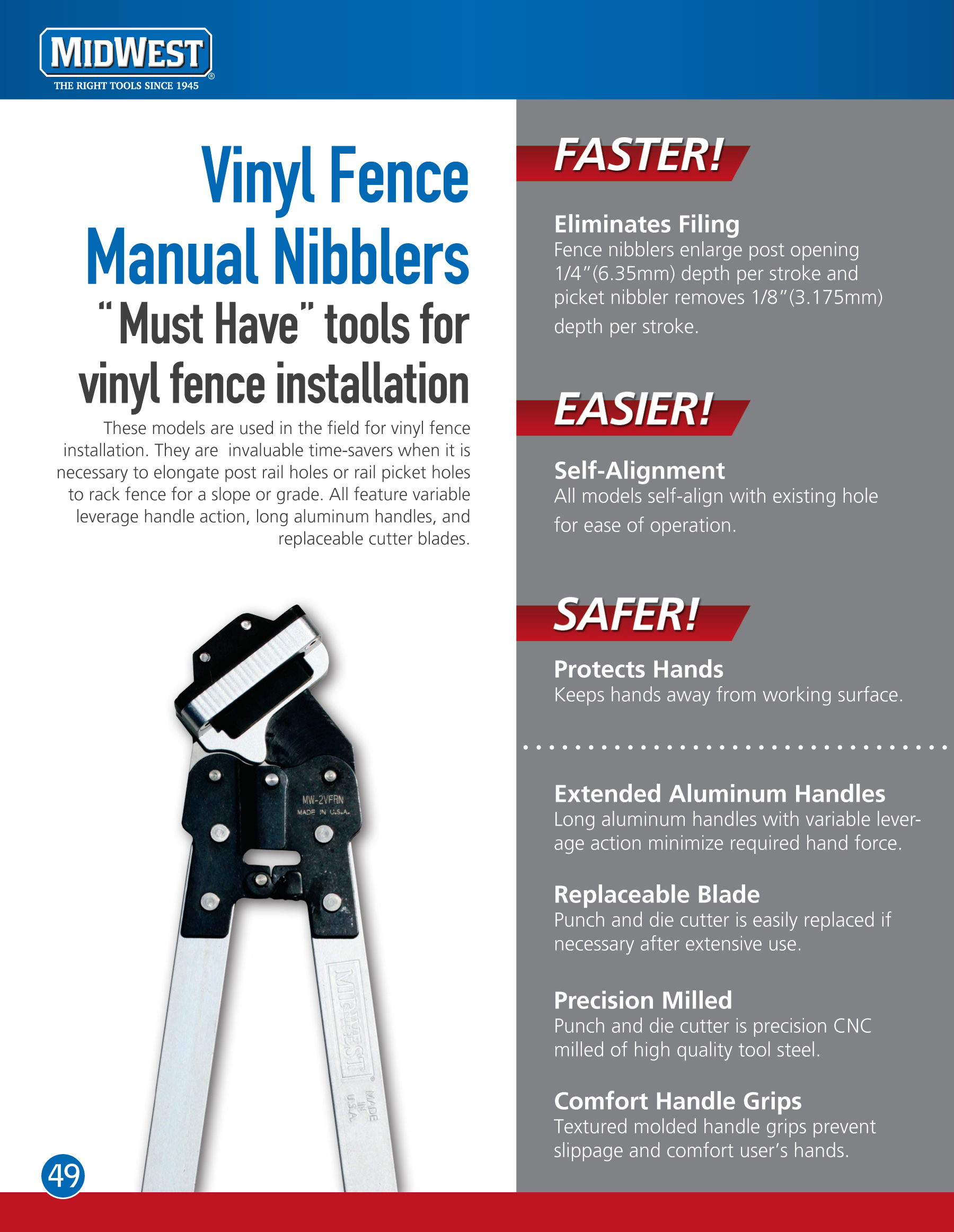 Midwest Tools For Sale | Aviation Snips & Offset Cutters | AMSI Supply