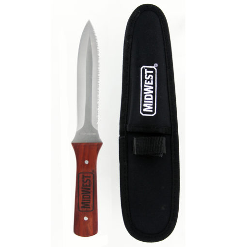 Flex Duct Knife with Wood Handle - MWT-FDK01