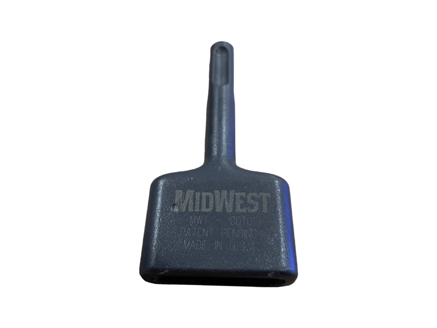 MIDWEST Cleat Driver Tool - SDS Shank Compatible, Reduces Fatigue, Made In USA