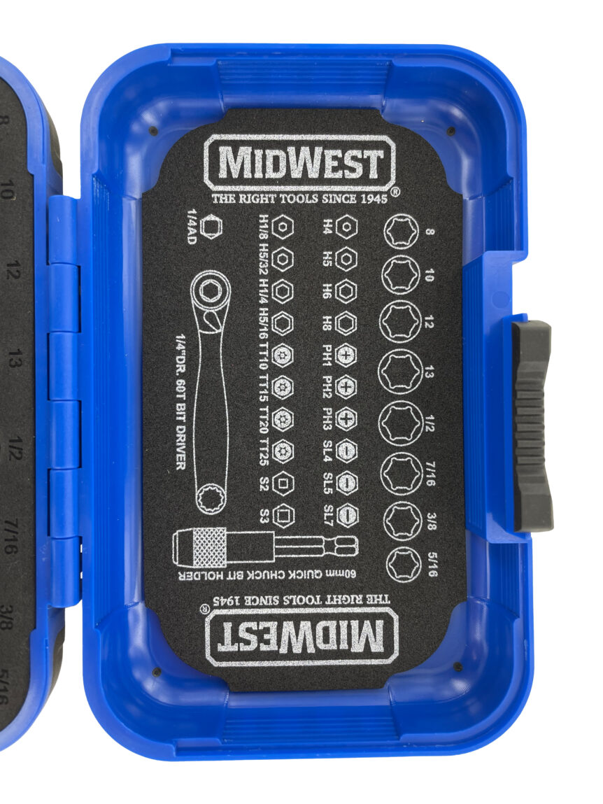 Mini Socket Bit Set [MWT-MSBSET01] - Midwest Tool
